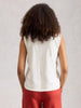 WHITE STUFF PEONY SLEEVELESS SHIRT