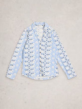 Afbeelding in Gallery-weergave laden, WHITE STUFF WOMENS ANNIE COLLARED JERSEY SHIRT
