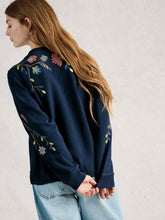 Afbeelding in Gallery-weergave laden, WHITE STUFF FLORAL EMBROIDERED SWEAT

