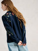 WHITE STUFF FLORAL EMBROIDERED SWEAT