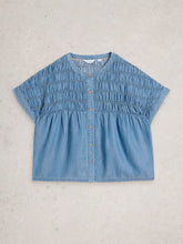 Afbeelding in Gallery-weergave laden, WHITE STUFF Tammie Chambray Shirt
