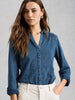 WHITE STUFF ANNIE INDIGO JERSEY SHIRT