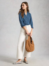 Afbeelding in Gallery-weergave laden, WHITE STUFF ANNIE INDIGO JERSEY SHIRT
