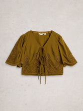 Afbeelding in Gallery-weergave laden, WHITE STUFF Erin Tie Front Top
