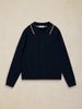 WHITE STUFF POPPY POLO LS JUMPER
