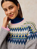 WHITE STUFF CEDAR FAIRISLE JUMPER