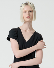 Afbeelding in Gallery-weergave laden, SURKANA Basic plain stretch dress Black
