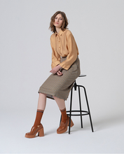 Afbeelding in Gallery-weergave laden, SURKANA SHORT SKIRT WITH FLARE
