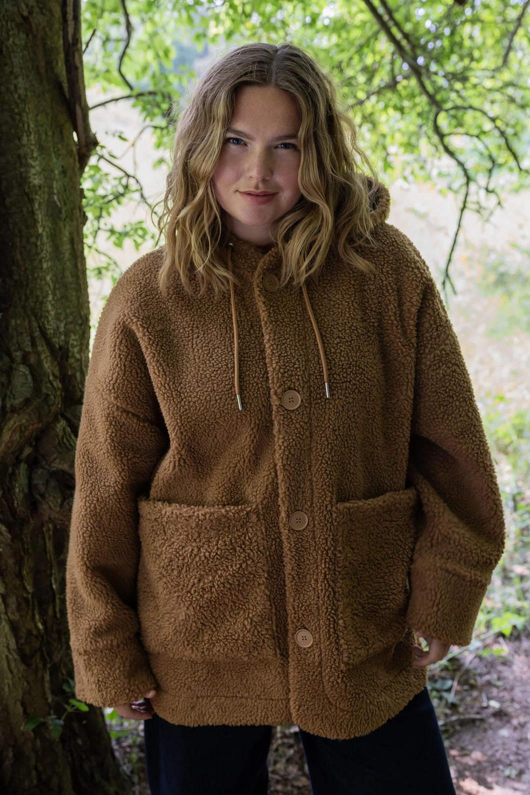 DANEFAE Danewillow Fleece Jacket Tobacco