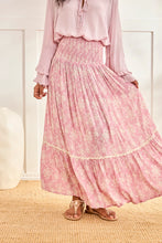 Afbeelding in Gallery-weergave laden, NUD LONG FLORAL SKIRT - PINK
