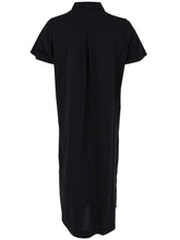 Afbeelding in Gallery-weergave laden, DANEFAE Danepippi SS Seersucker Dress Black
