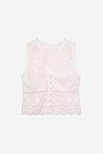 Afbeelding in Gallery-weergave laden, NUD TOP WITH LACE
