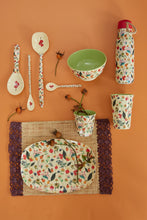 Afbeelding in Gallery-weergave laden, RICE Roestvrijstalen Fles - Meerkleurig - Winter Rosebuds Print
