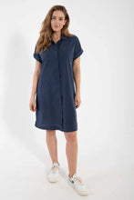 Afbeelding in Gallery-weergave laden, DANEFAE Danerrand Chambrey Dress Dark Chambrey
