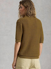 Afbeelding in Gallery-weergave laden, White Stuff Green Cooper Knitted Polo
