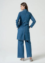 Afbeelding in Gallery-weergave laden, Surkana Long Jacket- Blue
