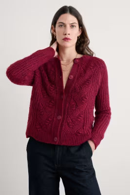SEASALT  Sand Thistle Mohair-Blend Cardigan