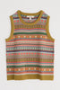 SEASALT Cove Cottage Fair Isle Knitted Vest