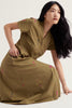 SEASALT  Fowen Embroidered Poplin Shirt-Style Dress
