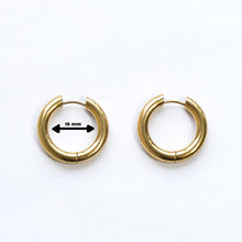 Afbeelding in Gallery-weergave laden, URBAN HIPPIES Basic hoops gold/big
