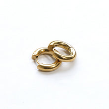 Afbeelding in Gallery-weergave laden, URBAN HIPPIES Basic hoops gold/small
