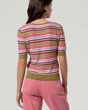 Afbeelding in Gallery-weergave laden, SURKANA Striped V-Neck Sweater Pink
