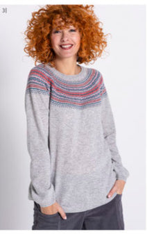 HEIDEKONIGIN PULLOVER TYRA PLATIN