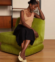Afbeelding in Gallery-weergave laden, KING LOUIE Juno Milano Crepe midi rok in zwart
