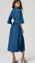 Afbeelding in Gallery-weergave laden, SURKANA Jurk Denim Blue
