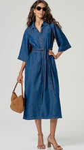 Afbeelding in Gallery-weergave laden, SURKANA Jurk Denim Blue
