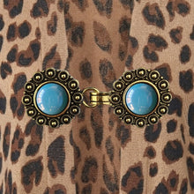 Afbeelding in Gallery-weergave laden, URBAN HIPPIES Vest clip gold&amp;aqua
