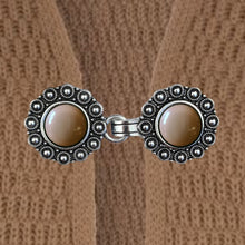 Afbeelding in Gallery-weergave laden, URBAN HIPPIES Vest Clip Silver&amp;Beige
