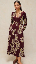 Afbeelding in Gallery-weergave laden, WHITE STUFF MEGAN JERSEY DRESS  Plum Multi
