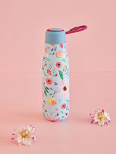 Afbeelding in Gallery-weergave laden, RICE Roestvrijstalen Thermosfles - Blauw - Selma Flower Print
