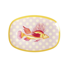 Afbeelding in Gallery-weergave laden, RICE Melamine Rechthoekig bord - Lavendel - Fish
