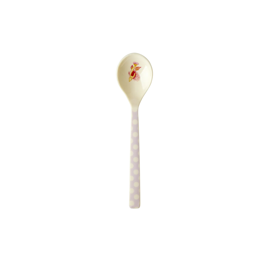 RICE Small Melamine Lepel - Lavendel - Fish