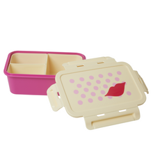 Afbeelding in Gallery-weergave laden, RICE PLASTIC LUNCHBOX - FUCHSIA - KISS PRINT
