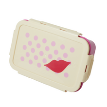 Afbeelding in Gallery-weergave laden, RICE PLASTIC LUNCHBOX - FUCHSIA - KISS PRINT
